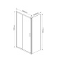 Душевой уголок Garda VSR-1G1012CL, 1200*1000, хром, стекло прозрачное