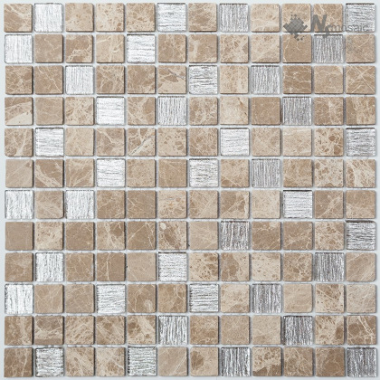 Мозаика K-754 камень матовый (23*23*4) 298*298