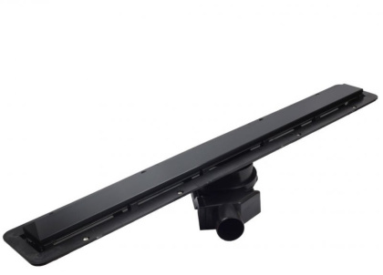 13701201 Душевой лоток Pestan Confluo Frameless Line 300 Black Glass Исполнение: Черный 