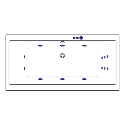 Ванна EXCELLENT Pryzmat 200x90 "SMART" (золото) Ванна EXCELLENT Pryzmat 200x90 "SMART" (золото)