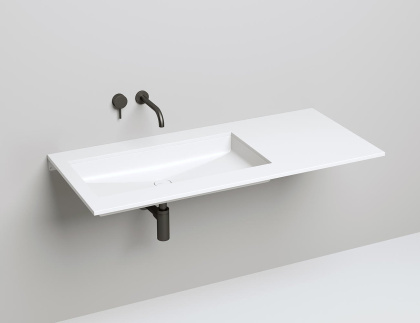 Раковина Salini MAREA 10 1802210MRF S-Stone в цвете по RAL, полувстраиваемая, матовая