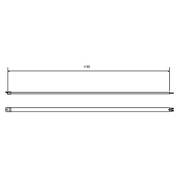 Кронштейн EXCELLENT для серии Fabrika (черный мат) Кронштейн EXCELLENT для серии Fabrika (черный мат)