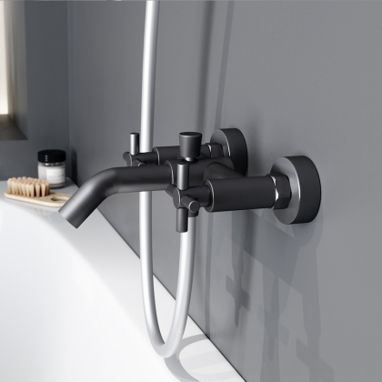 271000000 Neo Classic Graphite, Смеситель Для ванны/душа