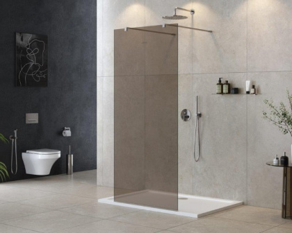 LIBERTA-L-2-100-120-C-Cr Душевая перегородка с возможностью двустороннего входа 1000x1200x1950 мм