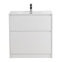 Тумба с раковиной напольная BelBagno KRAFT 39 80 Bianco Opaco, раковина белая Тумба с раковиной напольная BelBagno KRAFT 39 80 Bianco Opaco, раковина белая