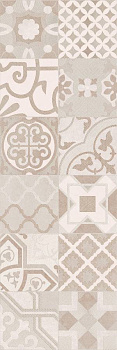 Вставка Dover Vetro Ivory W\DEC M 25х75 NR Satin 1 Вставка Dover Vetro Ivory W\DEC M 25х75 NR Satin 1