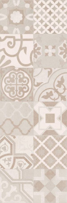 Вставка Dover Vetro Ivory W\DEC M 25х75 NR Satin 1 Вставка Dover Vetro Ivory W\DEC M 25х75 NR Satin 1