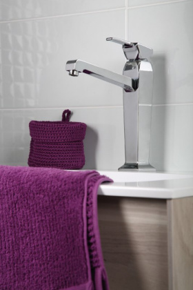 LEGEND-LSM2-A-03/24 Смеситель на раковину однорычажный, высокий, с донным клапаном, золото, ручка золото