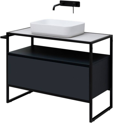 Тумба под раковину Allen Brau Priority 100 1.31003.AM антрацит матовый