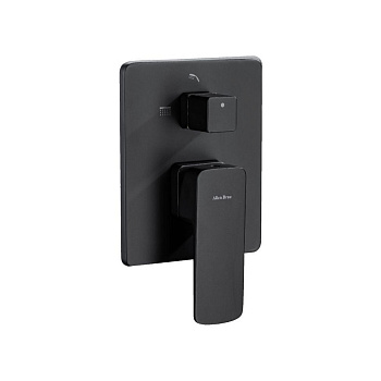 Смеситель для душа Allen Brau Infinity X2 5.21014-31 (с внутренней частью) черный матовый