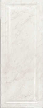 Плитка настенная 7197 Ретиро белый панель 20*50*8 (12шт\1.2м2), м2