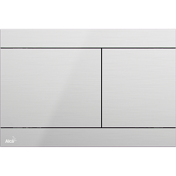 Кнопка управления для скрытых систем инсталляции, нержавеющая сталь-полумат 