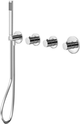 Смеситель для ванны с душем Paffoni Modular Box MDE000CR