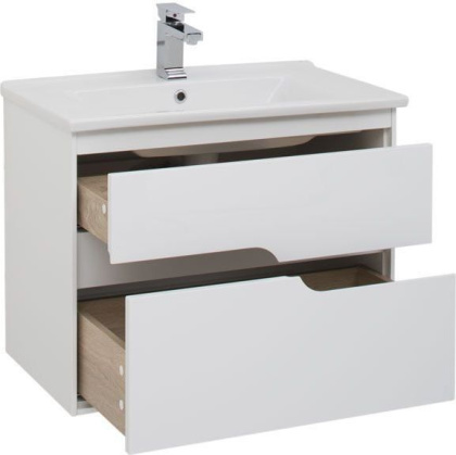 Тумба под раковину Aquanet Модена 75 белый