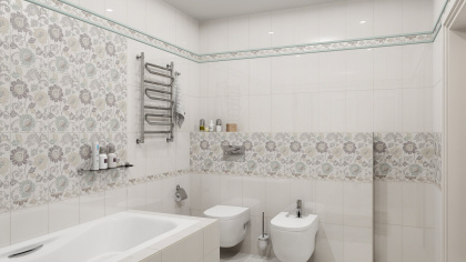 Плитка настенная 6233 Луиза бежевый (25см*40см*8мм) (11шт/1,1м2) , м2 Плитка настенная 6233 Луиза бежевый (25см*40см*8мм) (11шт/1,1м2) , м2