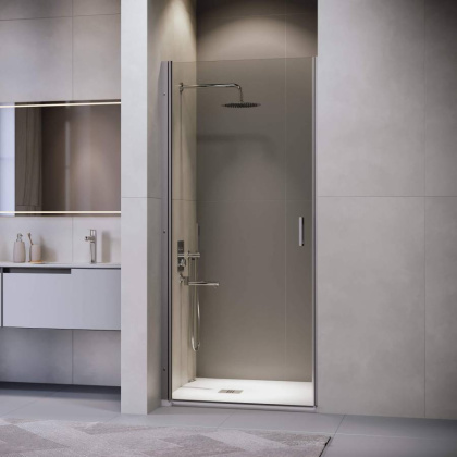 Душевая дверь  70*195 RGW LE-003-Gr Серый/Прозрачное/6 мм