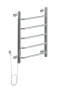 Полотенцесушитель электрический Aquanet Fiona 60х50 Тэн слева