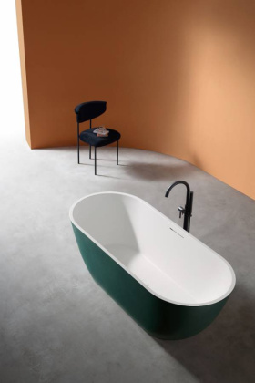 Ванна из литьевого мрамора Abber Frankfurt 170х75 AM9941MBG Ванна из литьевого мрамора Abber Frankfurt 170х75 AM9941MBG