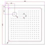 Акриловый поддон CEZARES TRAY-A-A-100-15-W0 Акриловый поддон CEZARES TRAY-A-A-100-15-W0