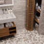 Противоскользящая мозаика Hexagon Small LB Mix Antislip 51x59, Non-Slip