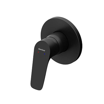 777500300 Jupiter, Смеситель монтируемый в стену (Черный)