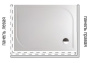 Панель для душевого поддона Riho Kolping P31 R 100x80x10 331R P31005000000000 Панель для душевого поддона Riho Kolping P31 R 100x80x10 331R P31005000000000