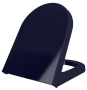 Сиденье с крышкой (soft close) Taormina/Jet Flush,дюропласт, глянцевый сапфир, A0300-010 (A0301-010), шт