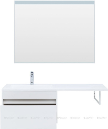 Тумба под раковину Aquanet Токио 68 белый (подвесная, 1 ящик) Тумба под раковину Aquanet Токио 68 белый (подвесная, 1 ящик)
