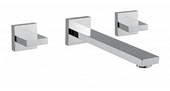 Смеситель для раковины встраиваемый на три отверстия Cezares UNIKA-BLI3-03/24