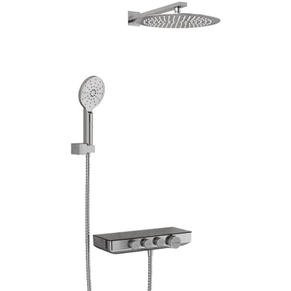 A7499.090.116.010.127.011 Thermo Встраиваемый комплект для душа с верхней душевой насадкой и лейкой
