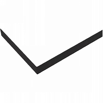 Экран для поддона из искусственного мрамора CEZARES TRAY-AS-A-90-100-SCR-NERO