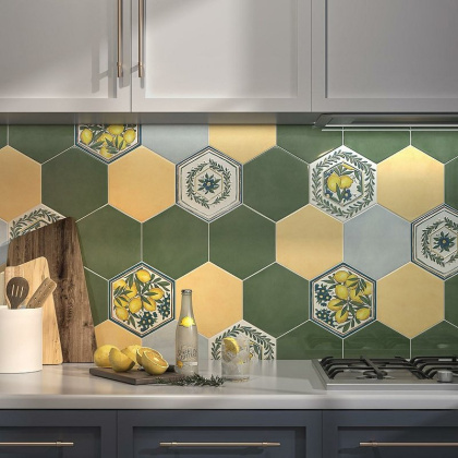 Декор Флорентина 2 глянцевый 20x23,1x0,69 Декор Флорентина 2 глянцевый 20x23,1x0,69