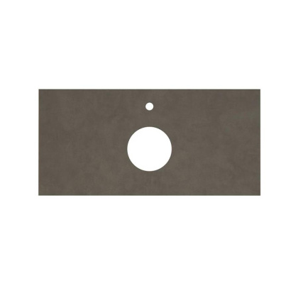 Столешница из керамогранита Про Чементо 100x48, коричневая матовая, CN100.DD507020R