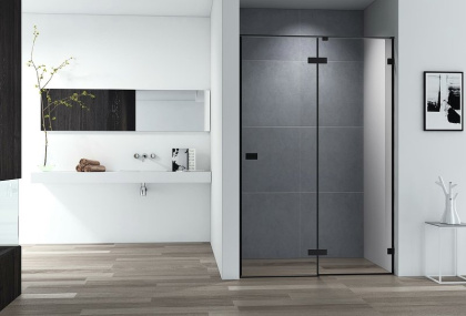 BELLAGIO-B-12-140-C-NERO Душевая дверь