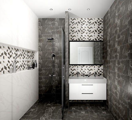 Керамогранит Marmori K945338LPR01VTE0 Сан Лорен Черный ЛПР 30*60