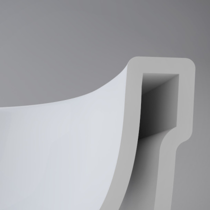 Подвесной унитаз S40, безободковый