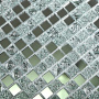Мозайка стеклянная Mirror 30*30, м2
