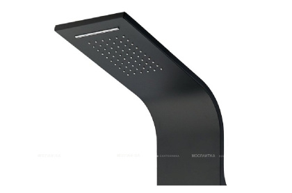 Душевая панель Galaxy Black с гидромассажем и изливом