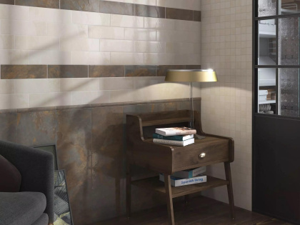 Бордюр SPB003R Рамбла коричневый обрезной 2.5*25*19 (уп\24шт) , шт