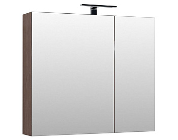 Зеркало-шкаф Aquanet Нью-Йорк 100 орех