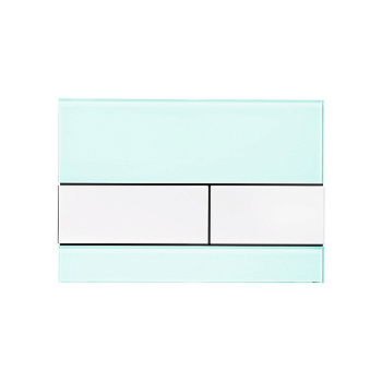 Стеклянная панель смыва унитаза TECEsquare для системы с двойным смывом