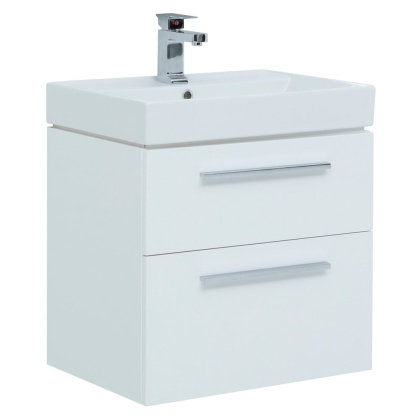 Мебель для ванной Aquanet Nova 60 белый (2 ящика)