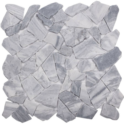 Мозаика, нат. мрамор, SPLIT GREY MATT, Broken Мозаика, нат. мрамор, SPLIT GREY MATT, Broken