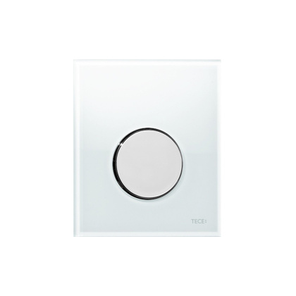 Стеклянная панель смыва TECEloop с картриджем для писсуара