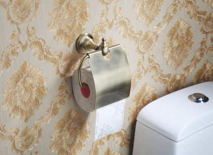 Держатель туалетной бумаги, RG1105Q Rose, Бронза Держатель туалетной бумаги, RG1105Q Rose, Бронза