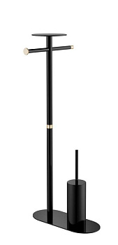 Стойка напольная Venturo черный-золото 10953-B-G Boheme Стойка напольная Venturo черный-золото 10953-B-G Boheme