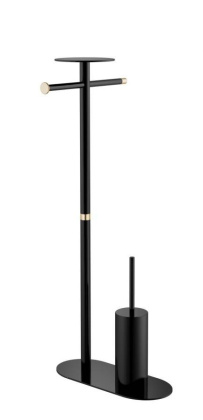 Стойка напольная Venturo черный-золото 10953-B-G Boheme Стойка напольная Venturo черный-золото 10953-B-G Boheme