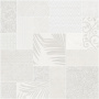 Панно Тассо белый матовый обрезной 60x60x0,9