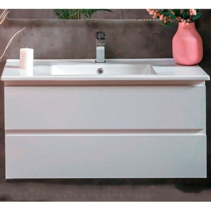 Тумба CAPOLDA 100 белая + ручка белая 849-100-W Boheme Тумба CAPOLDA 100 белая + ручка белая 849-100-W Boheme