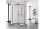 AQ ARI KV09020BL Душевой уголок квадратный, двери раздвижные 900x900x2000 профиль черный, стекло прозрачное AQ ARI KV09020BL Душевой уголок квадратный, двери раздвижные 900x900x2000 профиль черный, стекло прозрачное